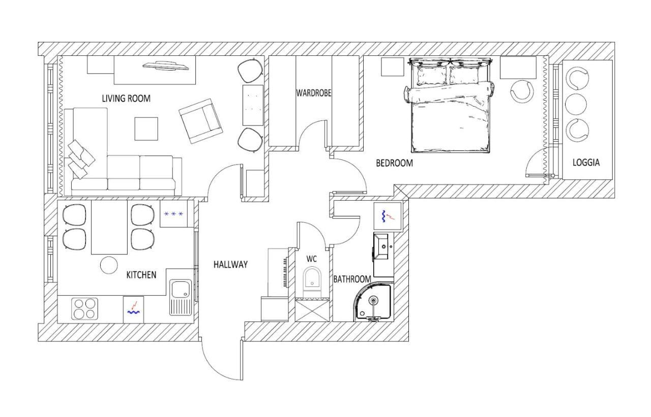Great Location, Stylish Apartment Jūrkalne Exterior foto